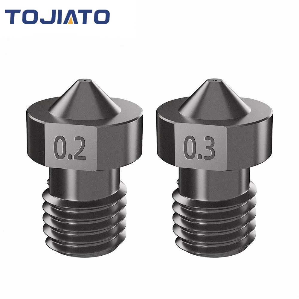 2pcs E3D V6 Hardened Steel Noz - Direct Drive Extruder ulasan dan harga