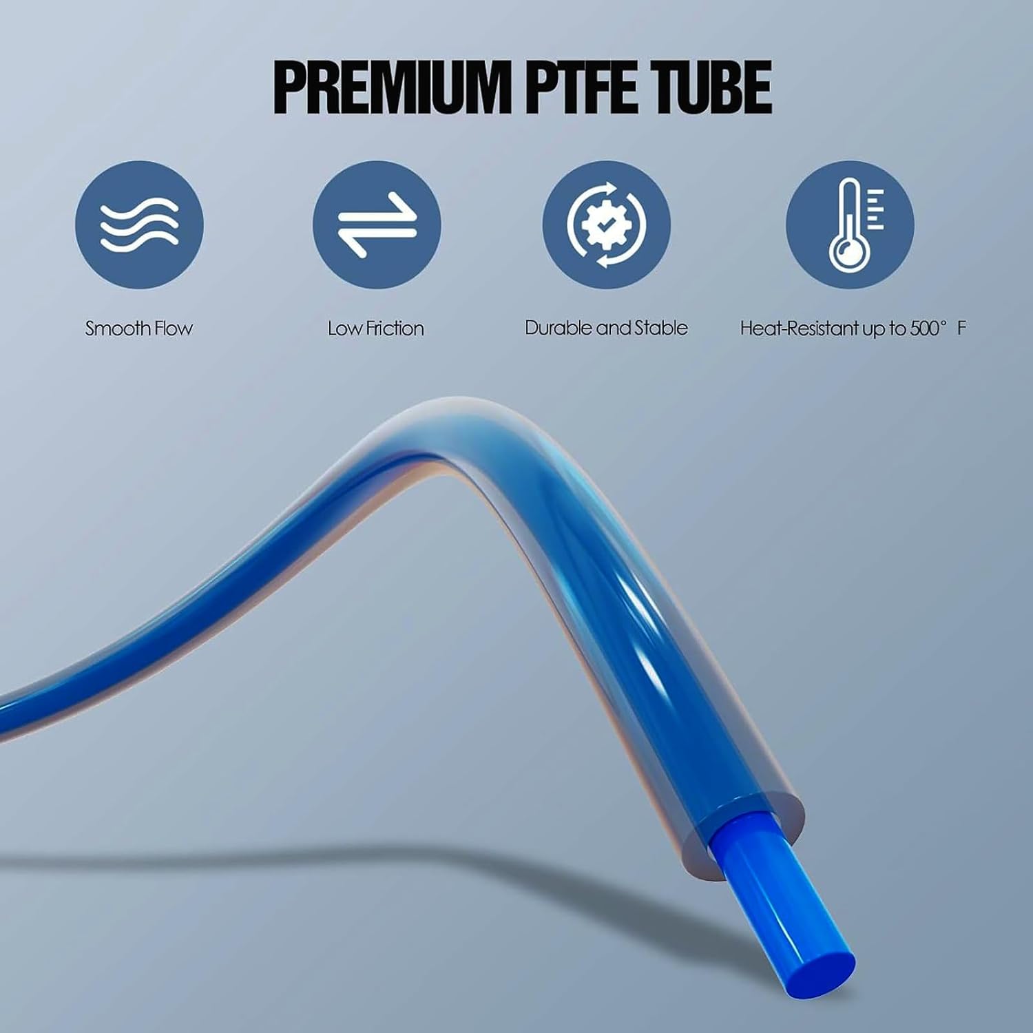 Ultra-Smooth PTFE Tube for 1.7 - Direct Drive Extruder ulasan dan harga