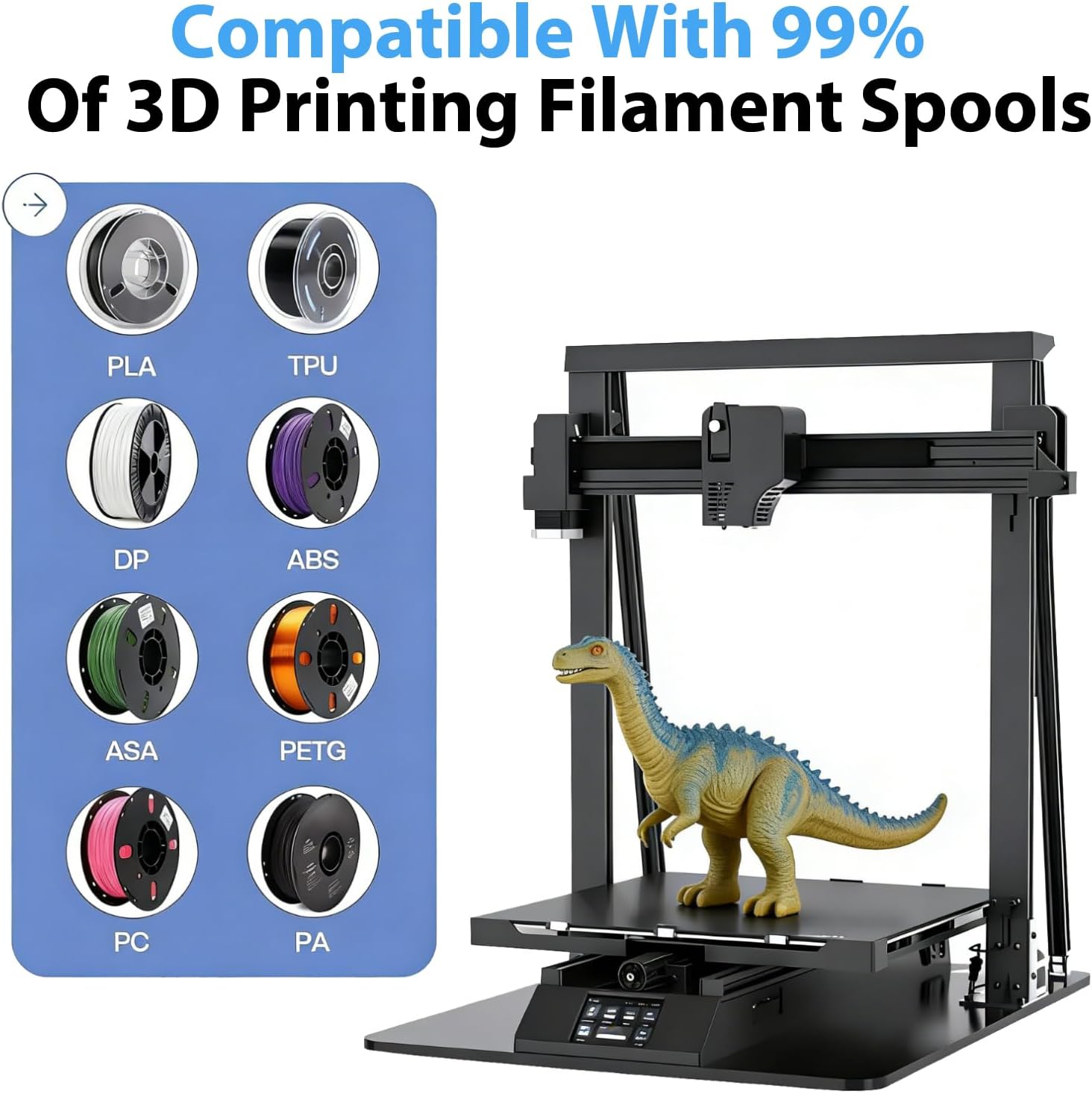 Upgraded 3D Printer Black Fila - Abs Filament ulasan dan harga