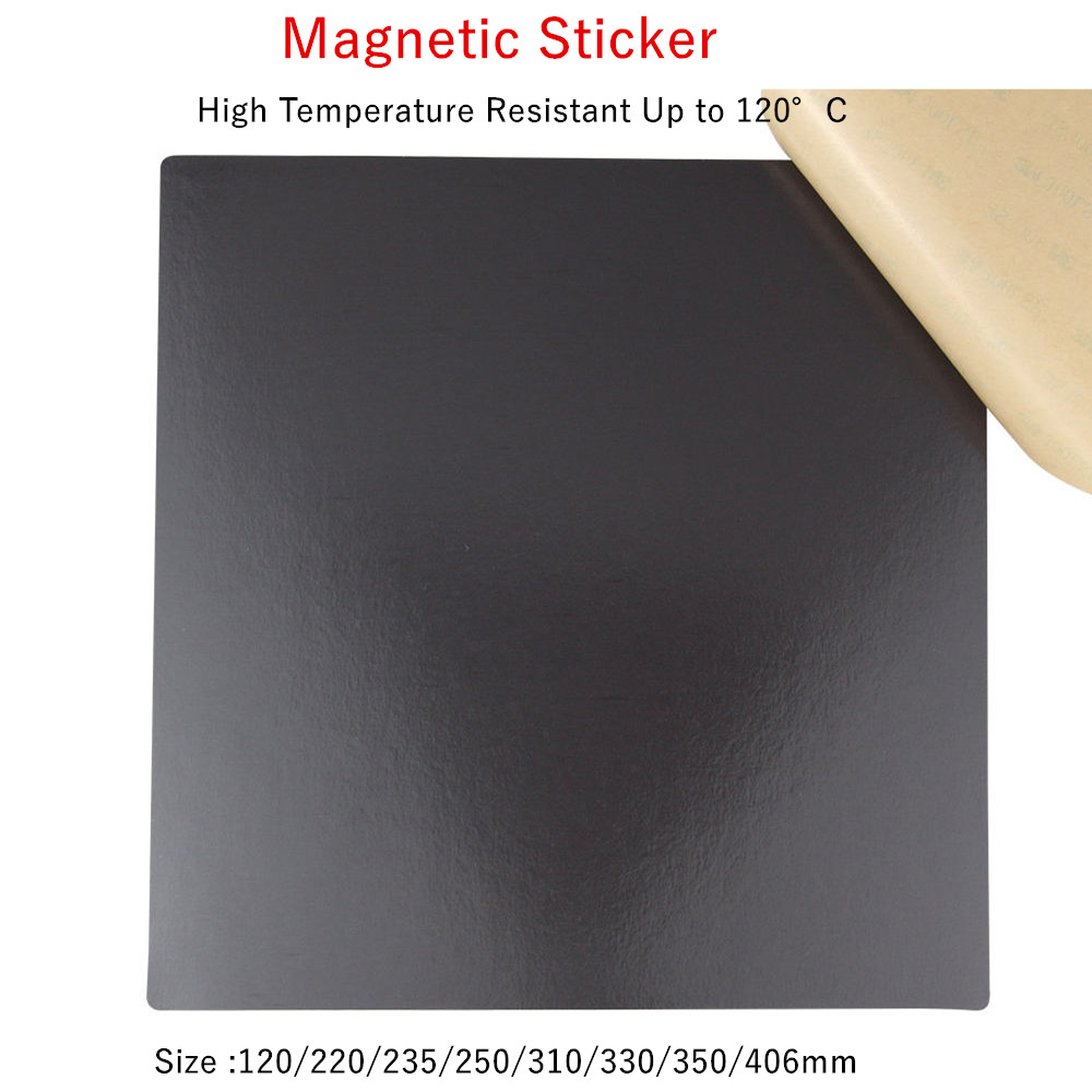Magnetic Sticker 310x310mm for - 3D Printer Stand ulasan dan harga