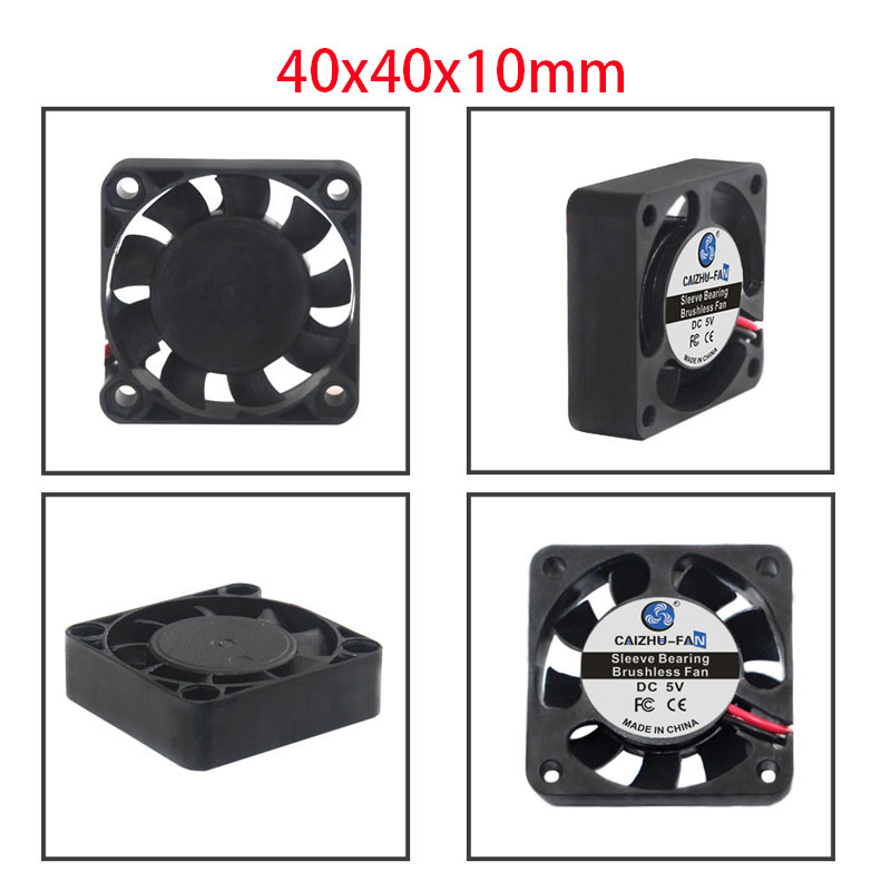 5V 12V 24V Cooling Fan 4010 50 - Extruder ulasan dan harga