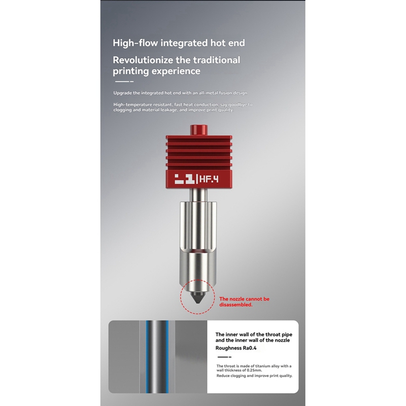 For H2D Hotend High Extruder A - Extruder ulasan dan harga