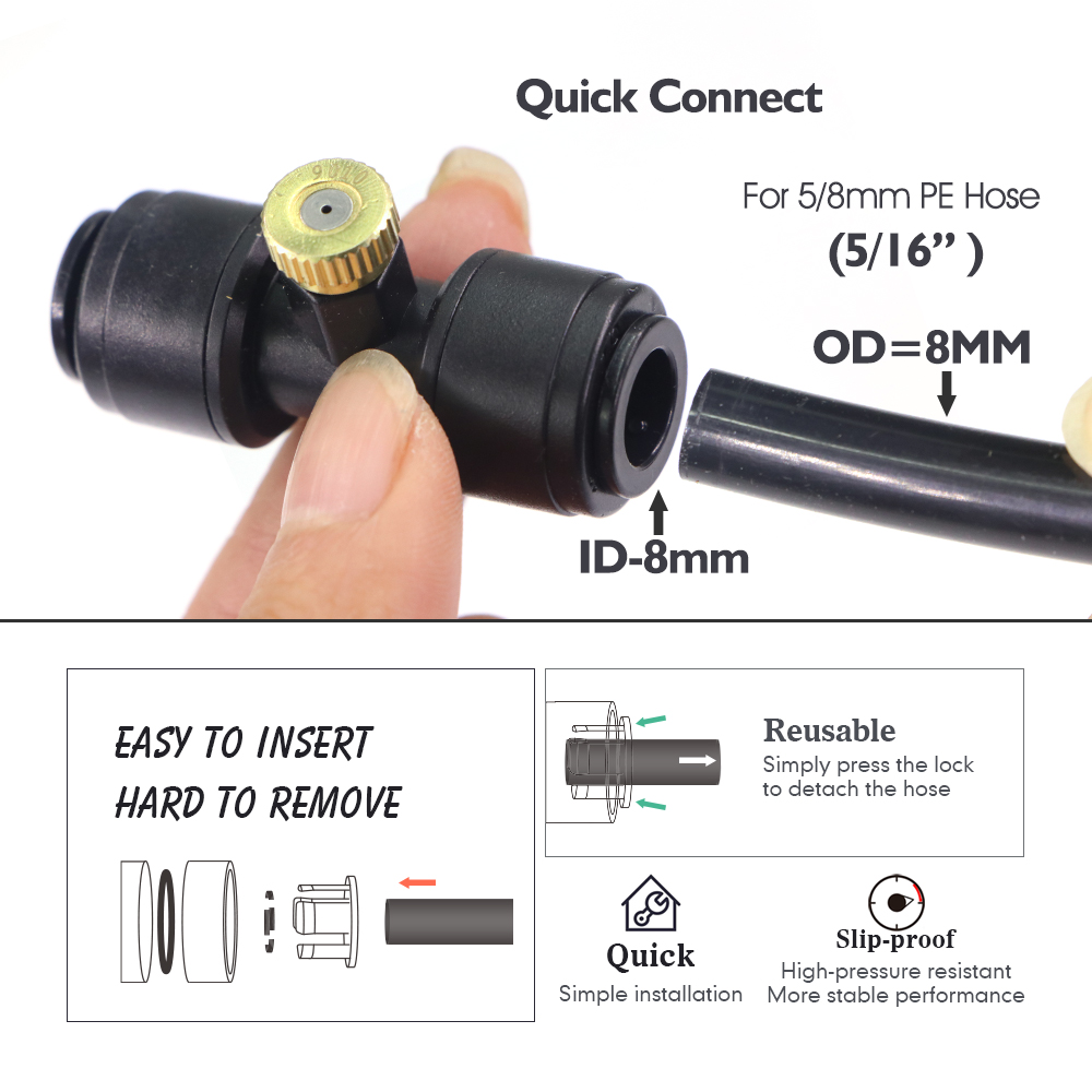 0.1-1mm Brass Spray Nozzle W/T - Nozzle Brass ulasan dan harga