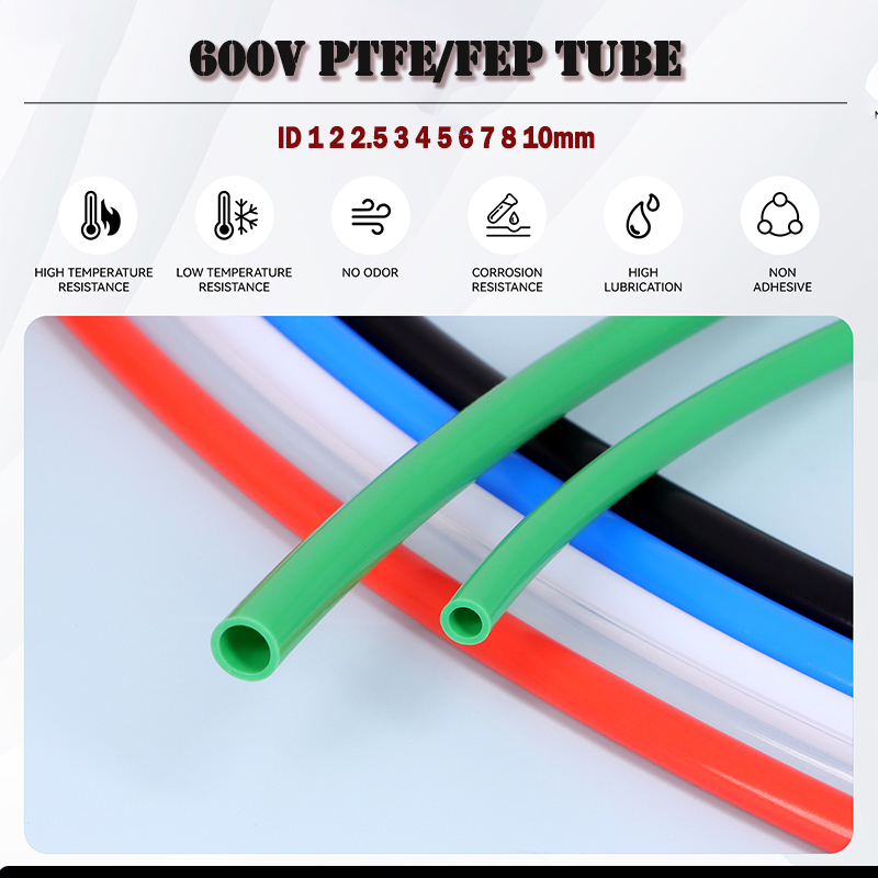 600V PTFE/FEP Tube ID 1 2 2.5  - Ptfe Tube ulasan dan harga