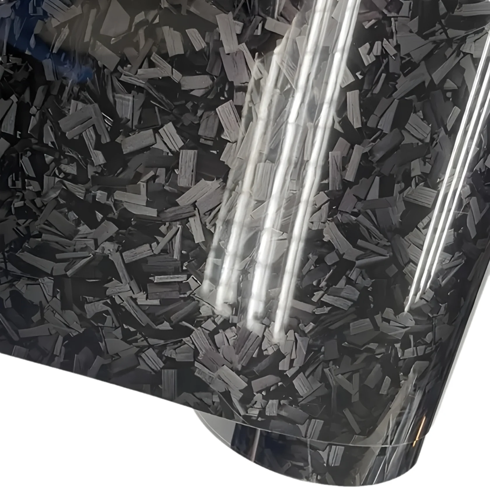 Glossy Black Forged Carbon Fib - Fep Film ulasan dan harga