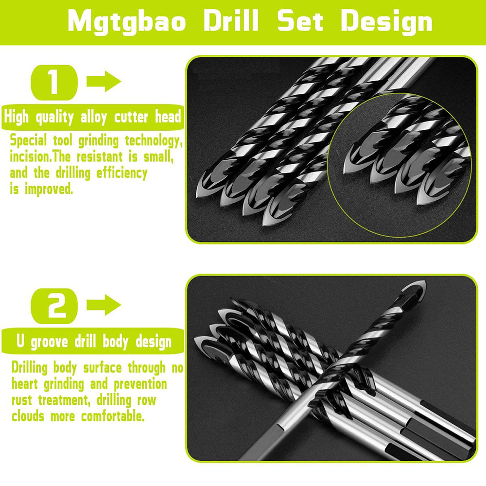 6 Pcs Ceramic Tile Multi Drill - Nozzle Tungsten ulasan dan harga