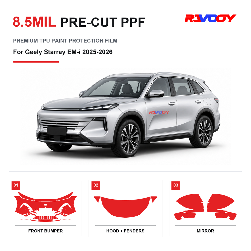 Precut PPF For Geely Starray E - Abs Filament ulasan dan harga