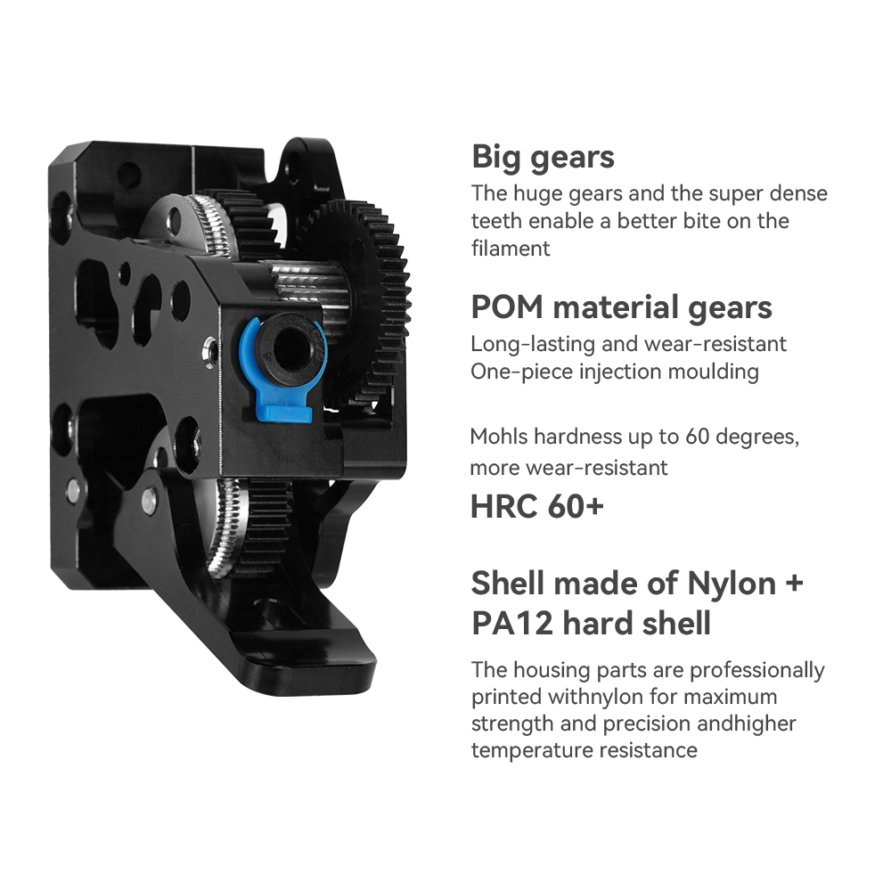 HGX LITE Extruder Dual Gear Ex - Direct Drive Extruder ulasan dan harga