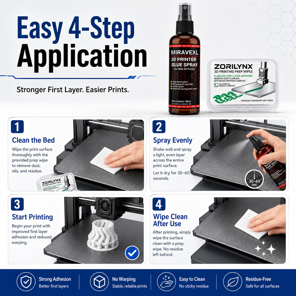 Anti-Warping 3D Printer Glue S - Fdm Printer ulasan dan harga