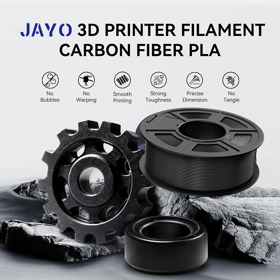 JAYO PETG-CF 3D Printer Filame - Filament 1.75 ulasan dan harga