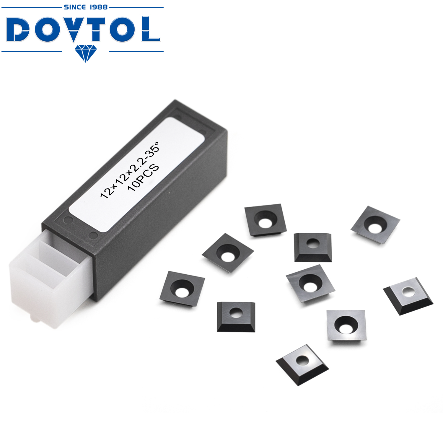 12x12x2.2mm Square Tungsten Ca - Nozzle Tungsten ulasan dan harga