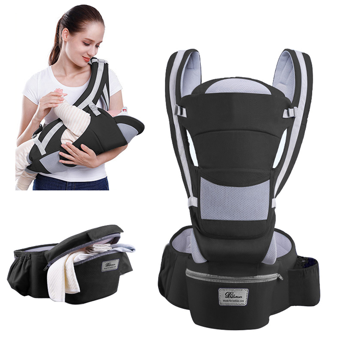 Newborn Ergonomic Baby Carrier - Carriage Bed ulasan dan harga